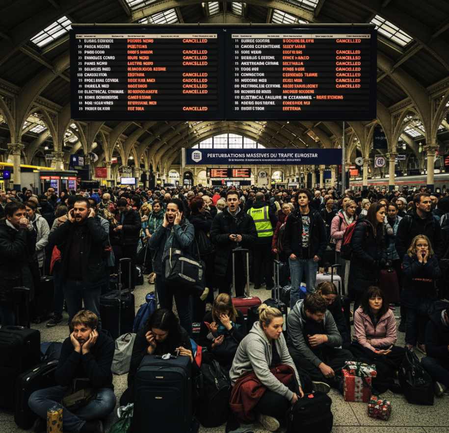 panne eurostar nouvel an