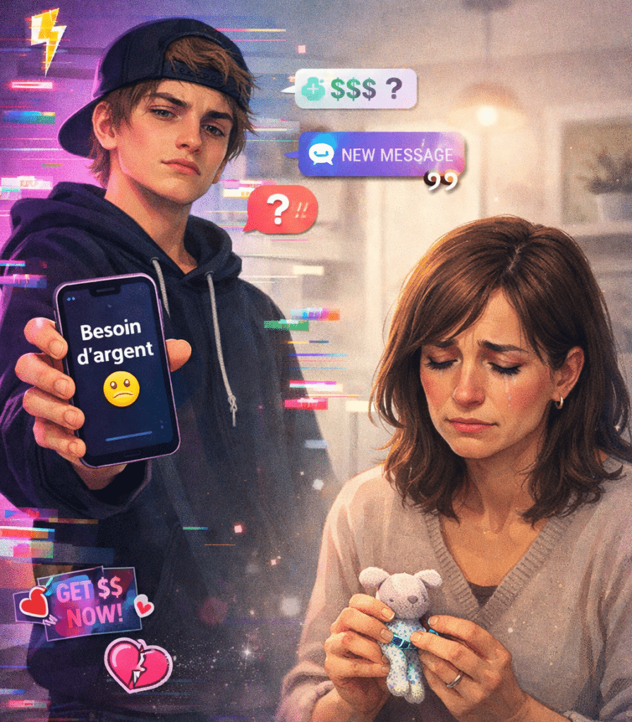 
Chantage au ghosthing le parent ne paie pas