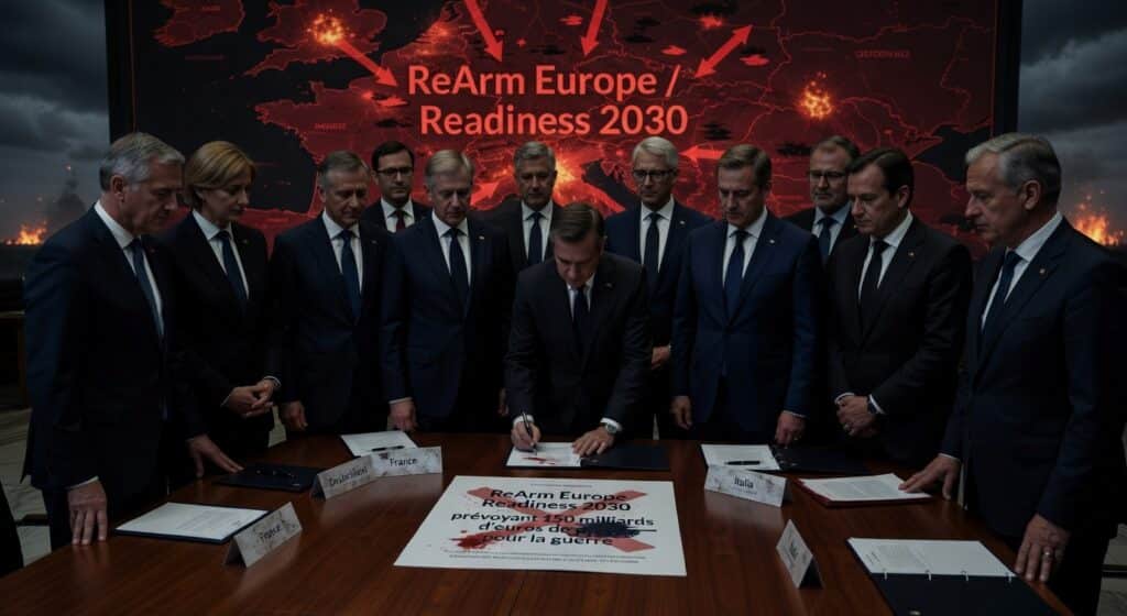 plan défense européen ReArm Europe