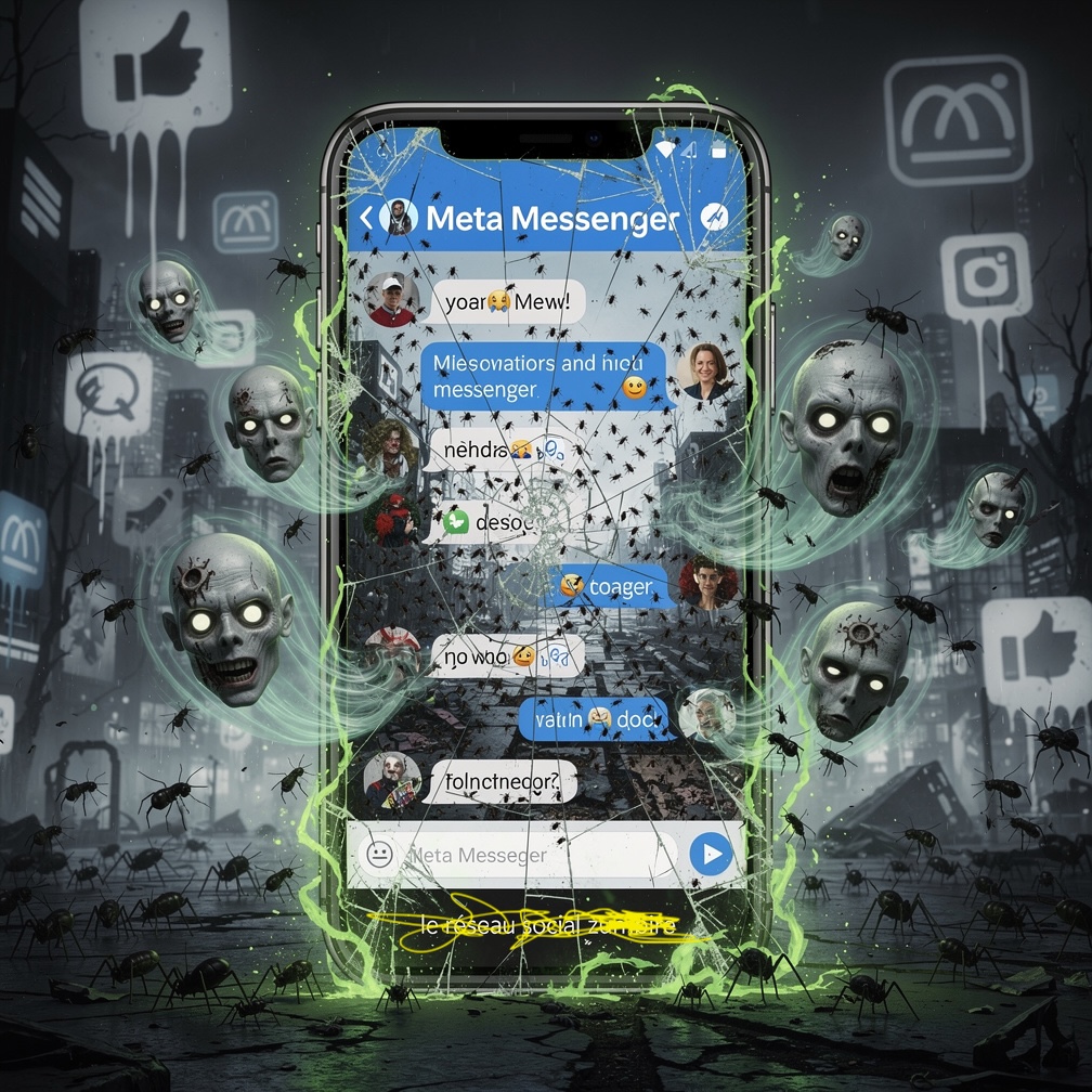 Facebook Messenger le réseau social zombie