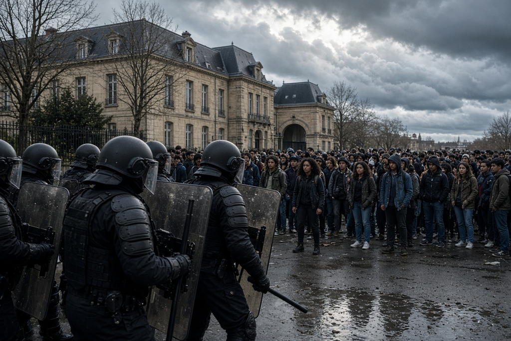 Des barricades improvisées des dégradations des affrontements